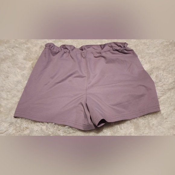 SHORE TO SUMMIT Women's Performance Paperbag Lavender Pull on Shorts Sz. S EUC - Picture 2 of 7